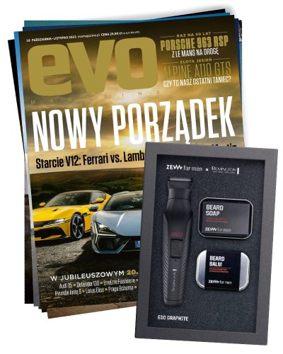 Prenumerata plus Zestaw ZEW for men z trymerem  Remington G10 Graphite w prezencie